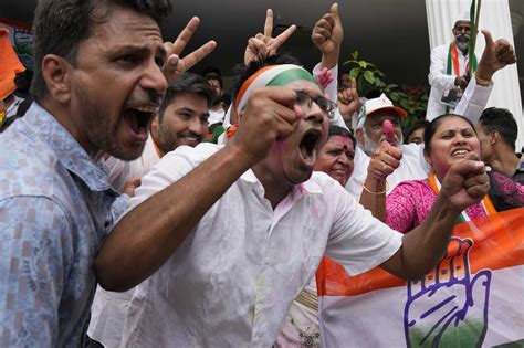 Modi’s Hindu nationalist party loses India’s Karnataka state in crucial polls ahead of national vote